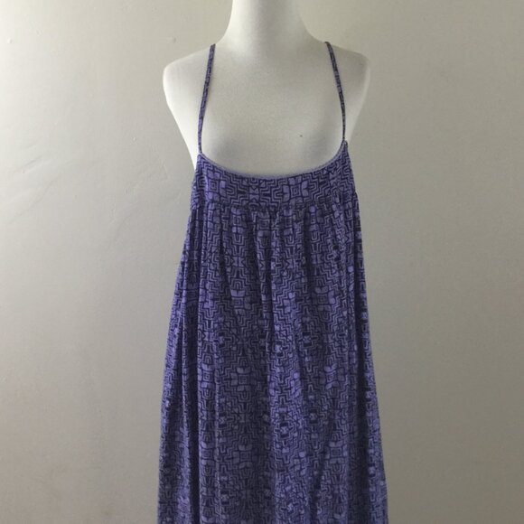 by Anthropologie Purple Maxi Dress m - Picture 3 of 10